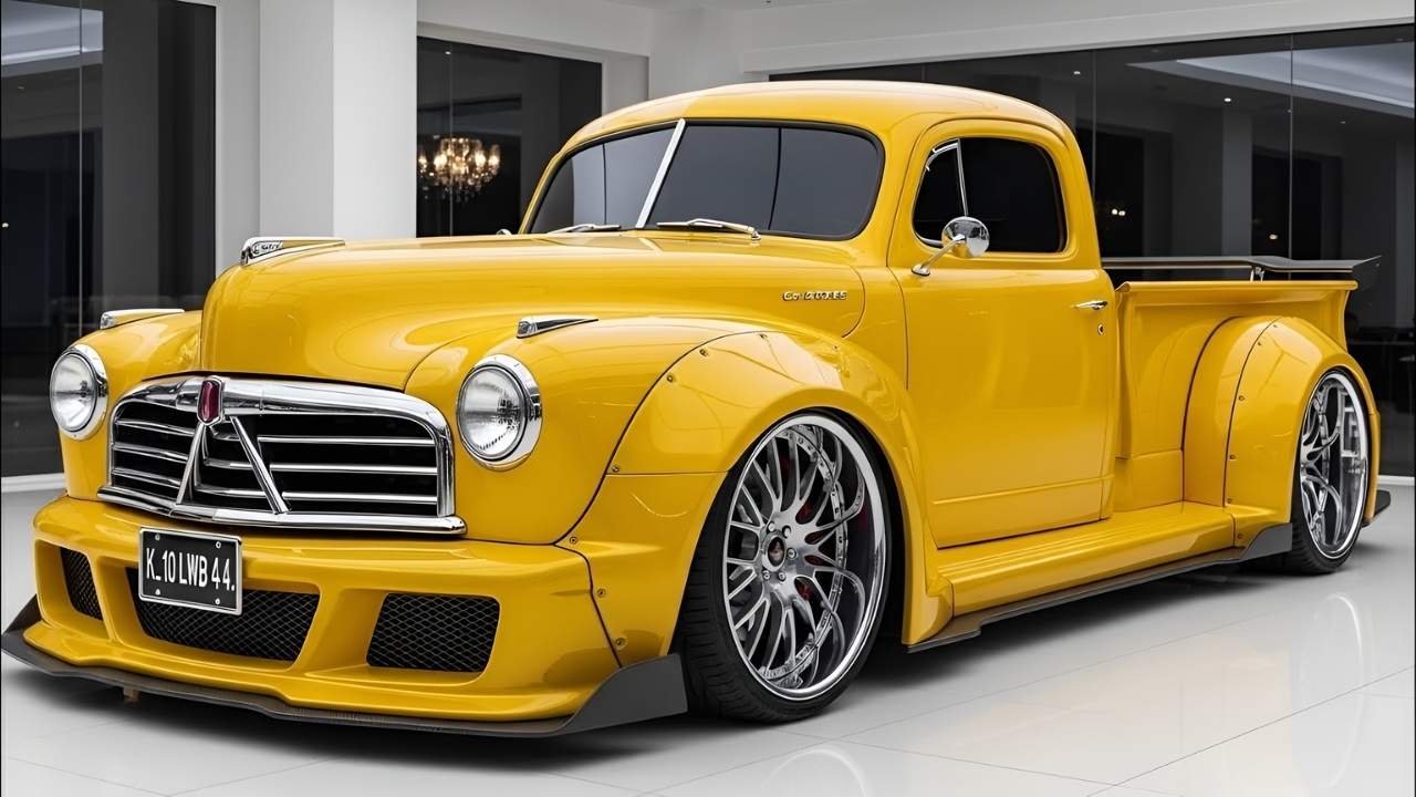 Hudson Pickup 2026 aún existe, legado clásico, diseño vintage, potencia moderna y estilo único